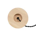 GLOBOSTAR® NOX 77701 Μοντέρνο Επιτραπέζιο Φωτιστικό Πορτατίφ με Ντουί 1 x E27 AC 220-240V IP20 - Μπεζ & Μπρούτζινο - Μ12 x Π12 x Υ9cm - Image 5