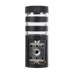 GloboStar® ORION 77882 Φωτιστικό Τοίχου - Απλίκα Αρχιτεκτονικού Φωτισμού Εσωτερικού/Εξωτερικού Χώρου Up or Down Μονόφωτο 1 x GU10 AC220-240V Αδιάβροχο IP65 - Σώμα Αλουμινίου & Tempered Glass - Μ9 x Π15 x Υ23.2cm - Μαύρο - 5 Years Warranty - Image 4