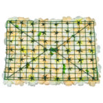 GloboStar® 78302 Συνθετικό Πάνελ Λουλουδιών - Κάθετος Κήπος Τριαντάφυλλο - Αζαλέα - Ορτανσία - Παιώνια Μ60 x Υ40 x Π8cm - Image 3