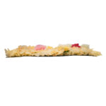 GloboStar® 78308 Συνθετικό Πάνελ Λουλουδιών - Κάθετος Κήπος Τριαντάφυλλο - Ορτανσία - Παιώνια Μ60 x Υ40 x Π7cm - Image 2