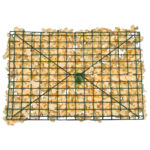 GloboStar® 78315 Συνθετικό Πάνελ Λουλουδιών - Κάθετος Κήπος Ορτανσία Σομόν Μ60 x Υ40 x Π5cm - Image 3