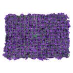 GloboStar® 78326 Συνθετικό Πάνελ Λουλουδιών - Κάθετος Κήπος Ορτανσία Μωβ Μ60 x Υ40 x Π5cm - Image 3