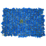 GloboStar® 78328 Συνθετικό Πάνελ Λουλουδιών - Κάθετος Κήπος Ορτανσία Μπλε Μ60 x Υ40 x Π5cm - Image 3