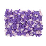 GloboStar® 78329 Artificial - Συνθετικό Τεχνητό Διακοσμητικό Πάνελ Λουλουδιών - Κάθετος Κήπος Ορτανσία - Ροζ - Μωβ Μ60 x Υ40 x Π5cm