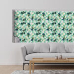 GloboStar® Artificial Garden ROSES STORY BLUE 78334 Τεχνητό Διακοσμητικό Πάνελ Λουλουδιών - Κάθετος Κήπος σύνθεση Αμβροσία Μ60 x Π40 x Υ6cm - Image 6