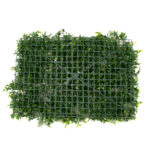 GloboStar® 78407 Artificial - Συνθετικό Τεχνητό Διακοσμητικό Πάνελ Φυλλωσιάς - Κάθετος Κήπος Ίληξ - Νάνος Φτέρη - Κοράλι - Κουφέα Πράσινο Μ60 x Υ40 x Π10cm - Image 3