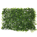 GloboStar® 78421 Artificial - Συνθετικό Τεχνητό Διακοσμητικό Πάνελ Φυλλωσιάς - Κάθετος Κήπος Καυκάσιο Πυξάρι - Απτένια Πράσινο Μ60 x Υ40 x Π8cm - Image 2