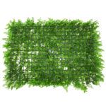 GloboStar® 78422 Artificial - Συνθετικό Τεχνητό Διακοσμητικό Πάνελ Φυλλωσιάς - Κάθετος Κήπος Βασιλική Φτέρη - Ίληξ Πράσινο Μ60 x Υ40 x Π9cm - Image 2