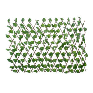 GloboStar® Artificial Garden GOLDEN POTHOS 78496 Πτυσσόμενη Πέργκολα Τεχνητής Φυλλωσιάς - Κάθετος Κήπος Σύνθεση Πόθος Μ110 x Π10 x Υ120cm (min) Μ310 x Π10 x Υ45cm (max)