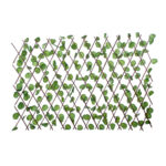 GloboStar® Artificial Garden NASTURTIUM 78498 Πτυσσόμενη Πέργκολα Τεχνητής Φυλλωσιάς - Κάθετος Κήπος Σύνθεση Ινδοκάρδαμο Μ110 x Π10 x Υ120cm (min) Μ310 x Π10 x Υ45cm (max) - Image 2