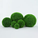 GloboStar® 78507 Artificial - Συνθετικό Τεχνητό Διακοσμητικό Φυτό Θάμνος Γρασίδι Πράσινο Φ18cm - Image 4