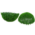 GloboStar® 78512 Artificial - Συνθετικό Τεχνητό Διακοσμητικό Φυτό Θάμνος Γρασίδι Πράσινο Φ58cm - Image 2