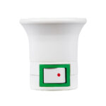 GloboStar® 78956 Αντάπτορας - Βάση E27 για Φωτάκι Νυχτός ELLIS με Διακόπτη On/Off Μ3.3 x Π6 x Υ5cm - Image 2