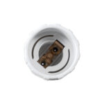 GloboStar® 78963 Πλαστικός Αντάπτορας Μετατροπέας από 1xGU10 Ντουί σε 1xE14 Ντουί Λευκό Φ3 x Υ4cm - Image 3