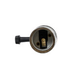 GloboStar® 78965 Ντουί Vintage Industrial Retro E27 με Διακόπτη ON/OFF - Ασημί - Μ5.5 x Π3.6 x Υ7cm - Image 4