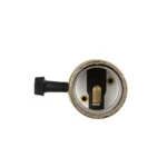 GLOBOSTAR® LAMPHOLDER 78966 Ντουί E27 με Διακόπτη On/Off IP20 Χρυσό - Μ5.5 x Π3.6 x Υ7cm - Image 3