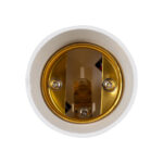 GloboStar® 78981 Πλαστικός Αντάπτορας από Ε27 σε Ε27 με Μακρύ Λαιμό D3.8 x H9.6cm - Image 3