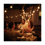 GloboStar® 78983 Καλωδιογιρλάντα PVC 10 Μέτρων με 15 Ντουί E27 με Πρίζα Schuko Επεκτεινόμενη Αδιάβροχη IP65 - Image 7