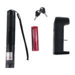 GloboStar® 78996 Φορητό Επαναφορτιζόμενο Laser Pointer 5Mw Class 3 DOT Zoom με Extra Κεφαλή για Dot Effects με Μπαταρία 18650 Li-ion 4800mAh & Φορτιστή - Κόκκινο 650nm Φ2.2 x Υ15cm - Image 10