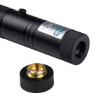 GloboStar® 78998 Φορητό Επαναφορτιζόμενο Laser Pointer 5Mw Class 3 DOT Zoom με Extra Κεφαλή για Dot Effects με Μπαταρία 18650 Li-ion 4800mAh & Φορτιστή - Μπλε 450nm Φ2.2 x Υ15cm - Image 9