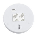 GloboStar® 79004 Φωτιστικό Νυκτός Μπαταρίας 3xAAA (Δεν Περιλαμβάνεται) LED SMD 5050 1W 80lm με Αισθητήρα Κίνησης και 3M Διπλής Όψης Αυτοκόλλητη Ταινία Αδιάβροχο IP44 Ψυχρό Λευκό 6000K D7.5 x H1.5cm - Image 3