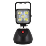 GloboStar® 79036 Φορητός Επαναφορτιζόμενος Προβολέας Εργασίας LED CREE XML2-T6 Chip 25W 2500lm με 3 Modes & με Καλώδιο Φόρτισης για Αυτοκίνητο & Πρίζας Αδιάβροχος IP54 Ψυχρό Λευκό 6000K - Image 2