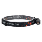 GloboStar® 79040 Φορητός Φακός Κεφαλής Επαναφορτιζόμενος LED Luminus SST20 10W 1000lm 30° Μοιρών με 1 x 16340 Μπαταρία 800mAh USB 2.0 3 Modes Αδιάβροχο IP54 Ψυχρό Λευκό 6000K - Image 3