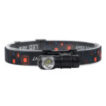 GloboStar® 79040 Φορητός Φακός Κεφαλής Επαναφορτιζόμενος LED Luminus SST20 10W 1000lm 30° Μοιρών με 1 x 16340 Μπαταρία 800mAh USB 2.0 3 Modes Αδιάβροχο IP54 Ψυχρό Λευκό 6000K - Image 4