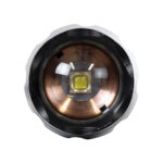 GloboStar® 79041 Φορητός Φακός Χειρός XM-L2 LED CREE 10W με Επαναφορτιζόμενη Μπαταρία 3000mAh & Φορτιστή Πρίζας - Zoom x1 έως x2000 - Ψυχρό Λευκό 6000K - Φ4 x Υ13.5cm - Image 6