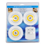 GloboStar® 79045 Φωτιστικά Νυκτός Μπαταρίας LED COB 6W 600lm με Timer & Ασύρματο Χειριστήριο RF - ΣΕΤ 3 Τεμαχίων Θερμό Λευκό 3000K - Image 11