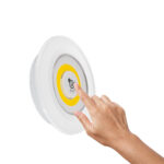 GloboStar® 79045 Φωτιστικά Νυκτός Μπαταρίας LED COB 6W 600lm με Timer & Ασύρματο Χειριστήριο RF - ΣΕΤ 3 Τεμαχίων Θερμό Λευκό 3000K - Image 4