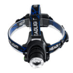 GloboStar® 79055 Φακός Κεφαλής Επαναφορτιζόμενος LED CREE XML2-T6 Chip 10 Watt 800lm με 2 x 18650 Μπαταρίες 5200mAh - Ψυχρό Λευκό 6000K - Μ8.5 x Π6.5 x Υ7cm - Image 4