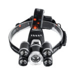 GloboStar® 79059 Φακός Κεφαλής Επαναφορτιζόμενος LED CREE XML2-T6 Chip 30 Watt 2000lm με 2 x 18650 Μπαταρίες 5200mAh Ψυχρό Λευκό 6000K - Μ9 x Π7.5 x Υ9cm - Image 4