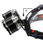 GloboStar® 79059 Φακός Κεφαλής Επαναφορτιζόμενος LED CREE XML2-T6 Chip 30 Watt 2000lm με 2 x 18650 Μπαταρίες 5200mAh Ψυχρό Λευκό 6000K - Μ9 x Π7.5 x Υ9cm - Image 10