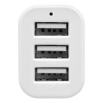 Globostar® 79504 Ροζ Φορτιστής Αυτοκινήτου DC 12-24V με 3 Εξόδους USB DC 5V Max 3.1A 20W και Καλώδιο USB σε Type-C - Image 3