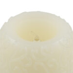 GloboStar® CANDLE 79537 Διακοσμητικό Realistic Κερί με LED Εφέ Κινούμενης Φλόγας - Μπαταρίας 3 x LR1130 Θερμό Λευκό 2700K Μπεζ D6 x H5cm - Image 5