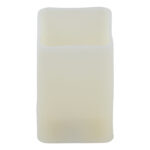 GloboStar® CANDLE 79539 ΣΕΤ 12 x Διακοσμητικά Realistic Κεράκια με LED Εφέ Κινούμενης Φλόγας - Μπαταρίας 12 x CR2032 Θερμό Λευκό 2700K Μπεζ L3.7 x W3.7 x H5.5cm - Image 2