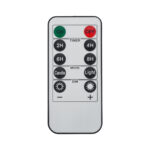 GloboStar® WISHFULL 79566 ΣΕΤ 6 Διακοσμητικών Realistic Κεριών Παραφίνης με LED Εφέ Κινούμενης Φλόγας - Μπαταρίας & Ασύρματο Χειριστήριο IR Σχέδιο Λιωμένο Κερί Θερμό Λευκό 2700K Dimmable - Image 6