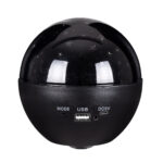 GloboStar® 79599 Επιτραπέζιο Διακοσμητικό Φωτιστικό Ειδικών Εφε NIGHT SKY STARS LED 10W DC 5V 2200mAh Επαναφορτιζόμενο με Bluetooth Speaker - Sound Activated - Καλώδιο Τροφοδοσίας USB και Ασύρματο Χειριστήριο RF 2.4Ghz Πολύχρωμo RGB Dimmable - Image 2