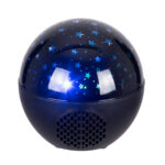 GloboStar® 79599 Επιτραπέζιο Διακοσμητικό Φωτιστικό Ειδικών Εφε NIGHT SKY STARS LED 10W DC 5V 2200mAh Επαναφορτιζόμενο με Bluetooth Speaker - Sound Activated - Καλώδιο Τροφοδοσίας USB και Ασύρματο Χειριστήριο RF 2.4Ghz Πολύχρωμo RGB Dimmable - Image 4