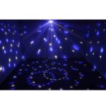 GloboStar® 79601-1 LED Party Disco Μπάλα με Περιστρεφόμενα Φωτορυθμικά Εφέ Πολύχρωμη RGB 15W με Sound Control Activated Εφέ και με Ασύρματο Χειριστήριο AC 230V IP20 Μ11 x Π8.6 x Υ13cm - Image 11