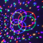 GloboStar® 79602 LED Party Disco Μπάλα με Περιστρεφόμενα Φωτορυθμικά Εφέ Πολύχρωμη RGB DMX512 20W με Sound Control Activated Εφέ και με Ασύρματο Χειριστήριο AC 230V IP20 Φ17 x Υ15cm - Image 9