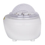 GloboStar® 79604 Λευκό Επιτραπέζιο Διακοσμητικό Φωτιστικό Ειδικών Εφε NIGHT SKY GALAXY 3D LED 10W DC 5V 2200mAh Επαναφορτιζόμενο με Bluetooth Speaker - Sound Activated - Καλώδιο Τροφοδοσίας USB και Ασύρματο Χειριστήριο RF 2.4Ghz Πολύχρωμo RGB Dimmable - Image 3