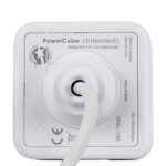 GloboStar® TRAVEL PowerCube PRO Certified 79645 Πολύπριζο 5 Θέσεων με 1.5m Kαλώδιο - 5 Πρίζες Ασφαλείας Childproof EU Schuko AC 220-240V Μ7.5 x Π11.5 x Υ7.5 - Λευκό με Κόκκινο - Max Load 3680W/16A - Image 8
