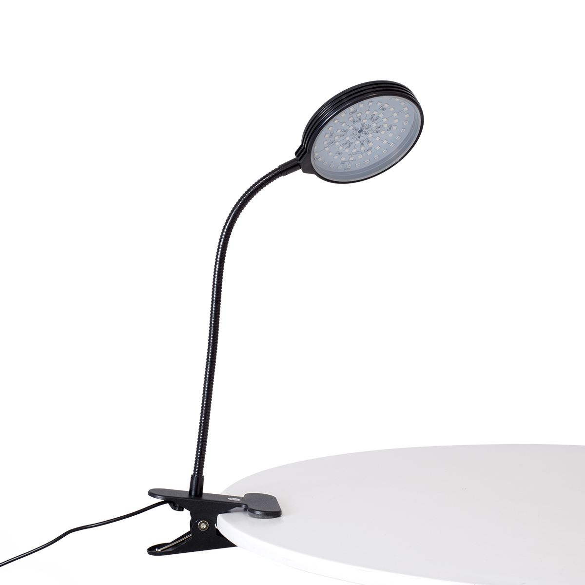 GloboStar® 79648 Grow Light Full Spectrum LED Φωτιστικό Ανάπτυξης Φυτών Γλάστρας με 1 Κινούμενη Κεφαλή & Βάση Clip SMD 2835 5W 160° DC 5V IP20 με Dimmer & Timer Εσωτερικού Χώρου για Κάλυψη Επιφάνειας 0.6m x 0.6m Πλήρους Φάσματος Φωτισμού - Image 3