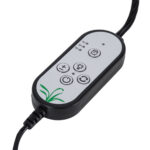 GloboStar® 79651 Grow Light Hydro Spectrum LED Φωτιστικό Ανάπτυξης Υδροπονικών Φυτών Γλάστρας με 2 Κινούμενες Κεφαλές & Βάση Clip SMD 2835 10W 160° DC 5V IP20 με Dimmer & Timer Εσωτερικού Χώρου για Κάλυψη Επιφάνειας 0.6m x 0.6m Πλήρους Φάσματος Φωτισμού - Image 8