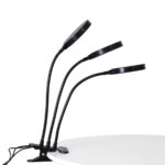 GloboStar® 79653 Grow Light Hydro Spectrum LED Φωτιστικό Ανάπτυξης Υδροπονικών Φυτών Γλάστρας με 3 Κινούμενες Κεφαλές & Βάση Clip SMD 2835 15W 160° DC 5V IP20 με Dimmer & Timer Εσωτερικού Χώρου για Κάλυψη Επιφάνειας 1m x 1m Πλήρους Φάσματος Φωτισμού - Image 4