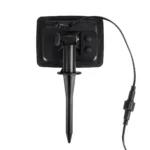 GLOBOSTAR® TWILIGHT 79667 Μοντέρνο Φωτιστικό Κήπου Γιρλάντα 7.7m με 15 Λάμπες & IR Ασύρματο Χειριστήριο LED 9W 810lm 360° DC 3.7V με Ενσωματωμένο Φωτοβολταϊκό Panel 5.5V 1.5W & Επαναφορτιζόμενη Μπαταρία Li-ion 3.7V 1x18650 2200mAh Αδιάβροχο IP65 Θερμό Λευκό 2700Κ Dimmable - Sanan SMD Chip - Μαύρο & Διάφανο - Μ770 x Π4 x Υ7cm - 2 Χρόνια Εγγύηση - Image 7