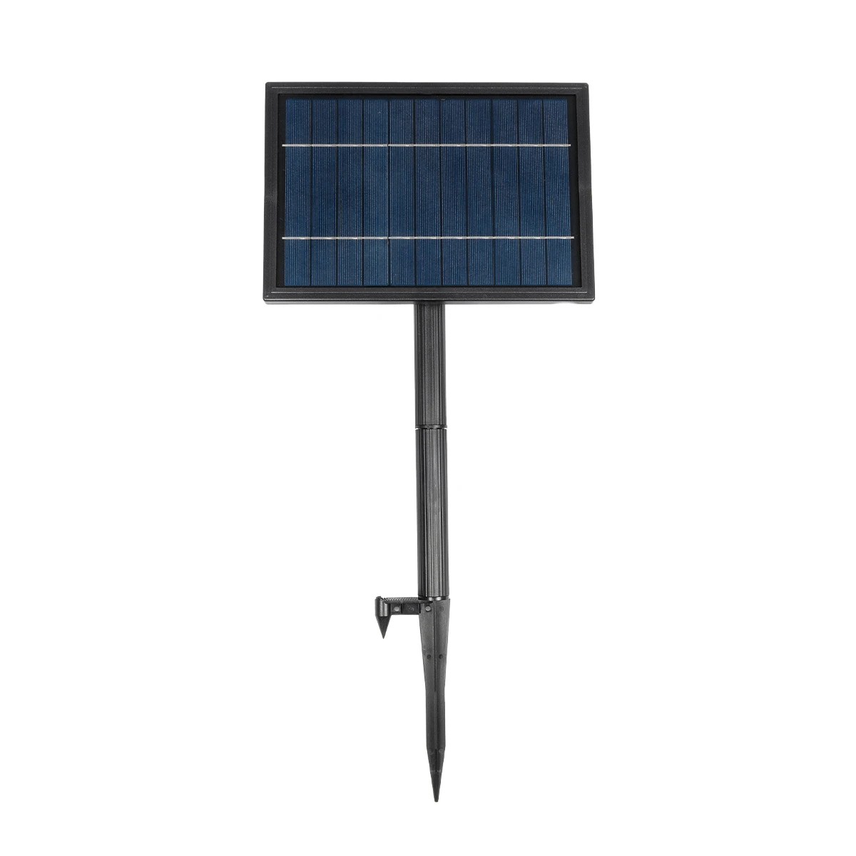 GLOBOSTAR® TWILIGHT 79669 Μοντέρνο Φωτιστικό Κήπου Γιρλάντα 14.5m με 50 Λάμπες LED 30W 2700lm 360° DC 3.7V με Ενσωματωμένο Φωτοβολταϊκό Panel 5.5V 5W & Επαναφορτιζόμενη Μπαταρία Li-ion 3.7V 3x18650 6600mAh Αδιάβροχο IP65 Θερμό Λευκό 2700Κ Dimmable - Sanan SMD Chip - Μαύρο & Διάφανο - Μ1450 x Π4 x Υ7cm - 2 Χρόνια Εγγύηση - Image 4