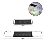 GLOBOSTAR® AQUARIUS 79678 Φωτιστικό Ενυδρείου με Ενσωματωμένο Χειριστήριο LED 12W 600lm 120° AC 220-240V Αδιάβροχο IP44 Πολύχρωμο RGBW Dimmable - Sanan SMD Chip - Μαύρο - Μ30 x Π11 x Υ3cm - 2 Χρόνια Εγγύηση - Image 7